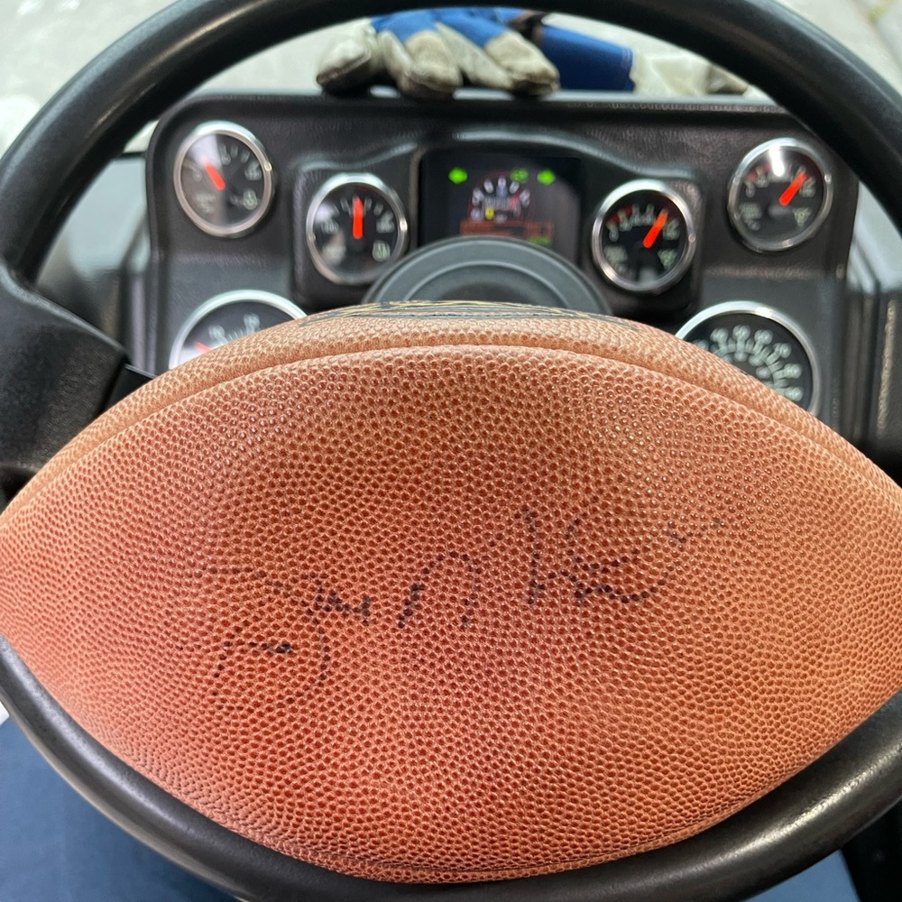 Joe Montana Autograph Football